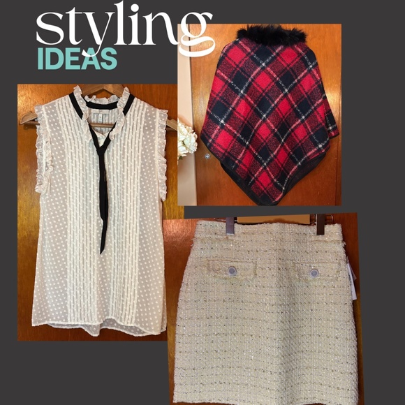 Joie Toledo  Blouse; Sleeveless with Ruffles, Swiss Dots and Contrasting Bow - Picture 9 of 9